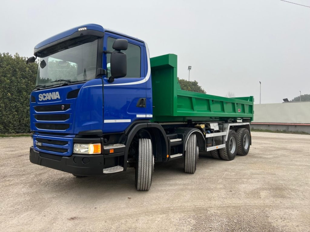SCANIA G450 SCARRABILE - Camion ampliroll: photos 1 SCANIA G450 SCARRABILE - Camion ampliroll: photos 1