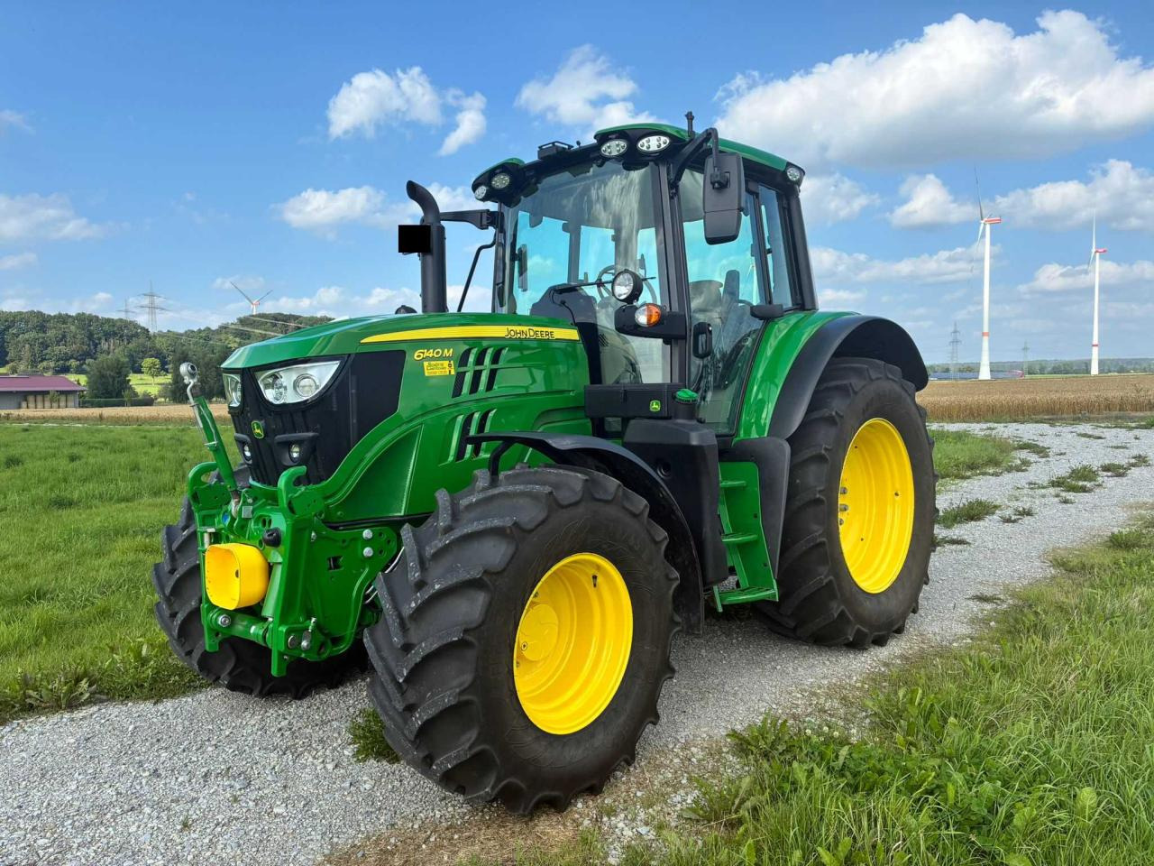 John Deere 6140M - Tracteur agricole: photos 1 John Deere 6140M - Tracteur agricole: photos 1