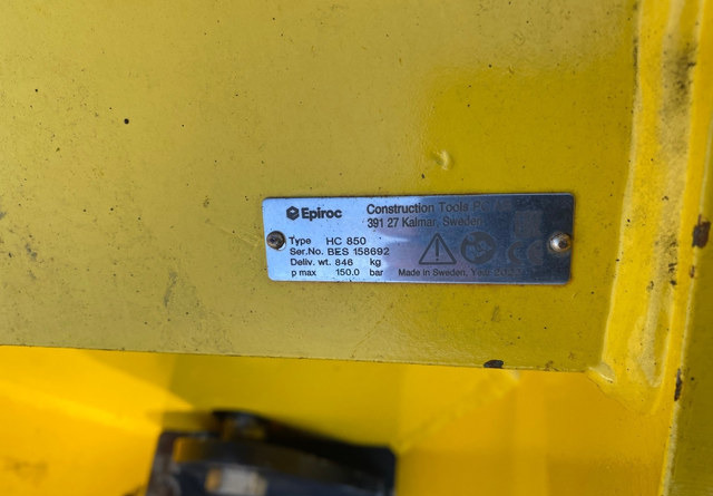 Atlas Copco HC 850 - Plaque vibrante, Accessoire: photos 4 Atlas Copco HC 850 - Plaque vibrante, Accessoire: photos 4