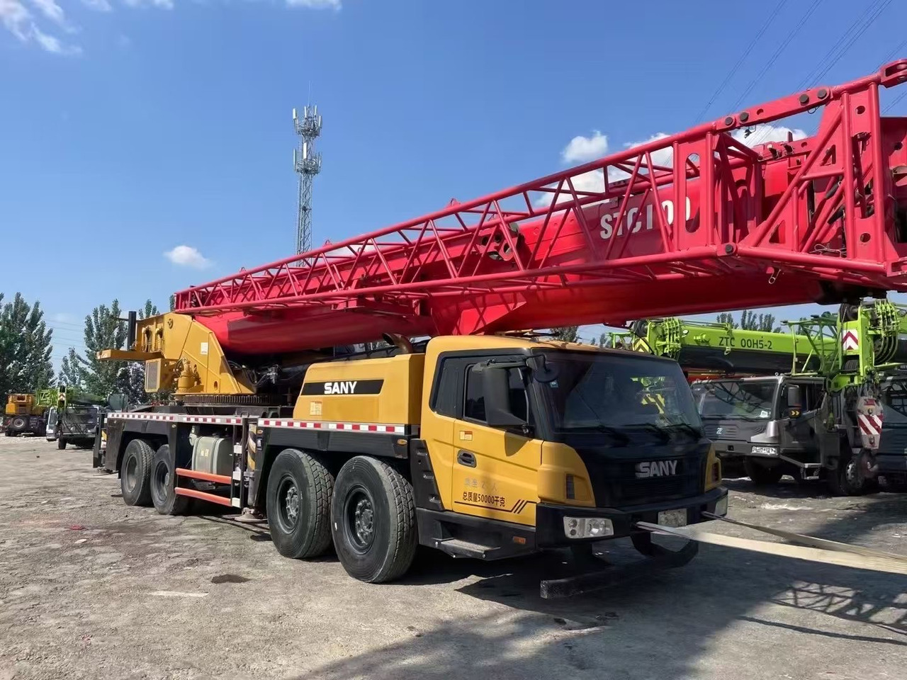 SANY STC800T5 80 ton STC800T6 STC800 STC750 truck crane - Grue mobile: photos 3 SANY STC800T5 80 ton STC800T6 STC800 STC750 truck crane - Grue mobile: photos 3