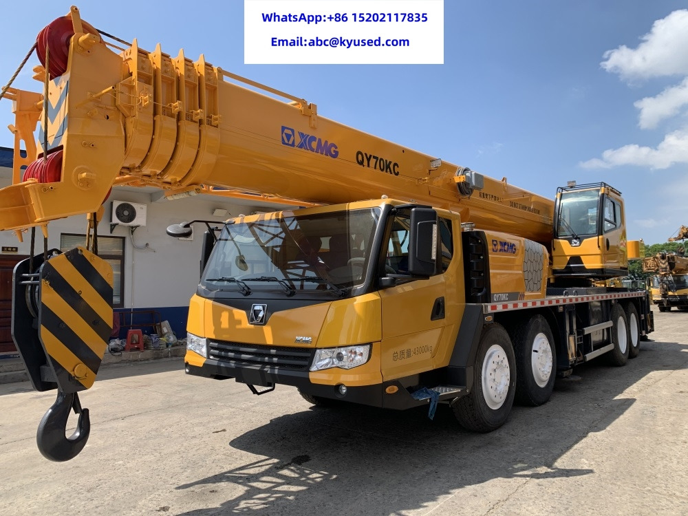 XCMG QY70KC XCT70 QY70KA XCT75 QY75K QY50KC 50ton 60ton 70ton 80ton truck mobile crane - Grue mobile: photos 1 XCMG QY70KC XCT70 QY70KA XCT75 QY75K QY50KC 50ton 60ton 70ton 80ton truck mobile crane - Grue mobile: photos 1