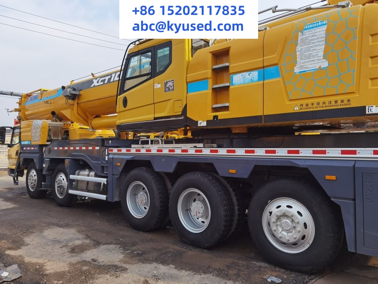 XCMG XCT100 100T crane - Grue mobile: photos 3 XCMG XCT100 100T crane - Grue mobile: photos 3