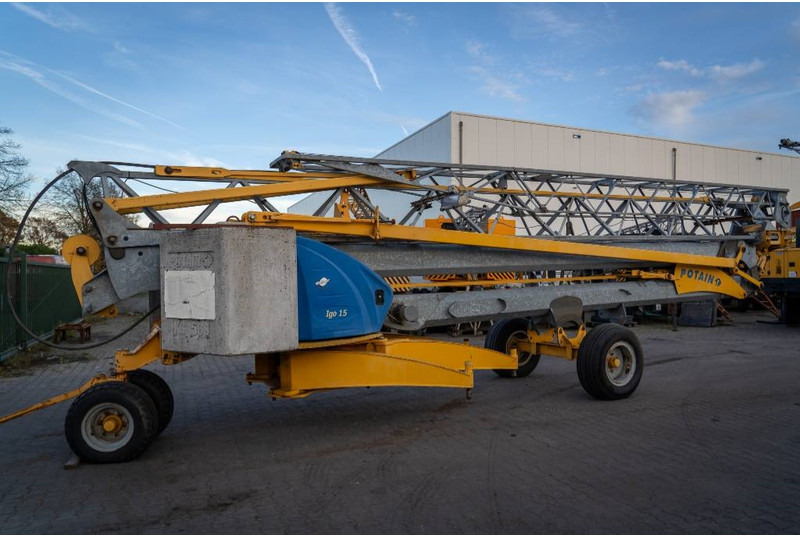 Potain Igo 15 - Grue: photos 1 Potain Igo 15 - Grue: photos 1
