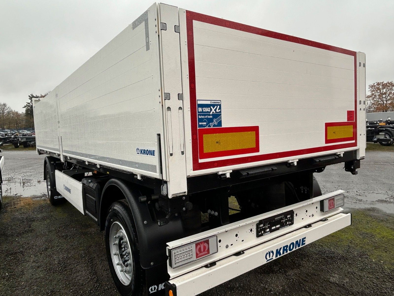 Krone AZP 18 eL42-BS Baustoff NEU - Remorque plateau: photos 3 Krone AZP 18 eL42-BS Baustoff NEU - Remorque plateau: photos 3