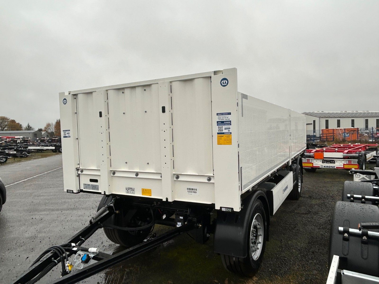 Krone AZP 18 eL42-BS Baustoff NEU - Remorque plateau: photos 1 Krone AZP 18 eL42-BS Baustoff NEU - Remorque plateau: photos 1