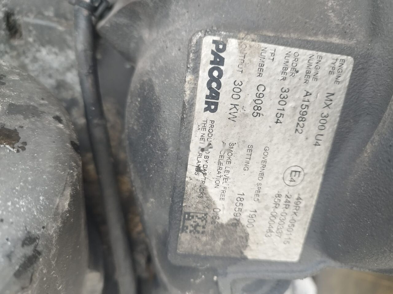 DAF MX 300 U4  DAF XF, CF - Moteur pour Camion: photos 4 DAF MX 300 U4  DAF XF, CF - Moteur pour Camion: photos 4