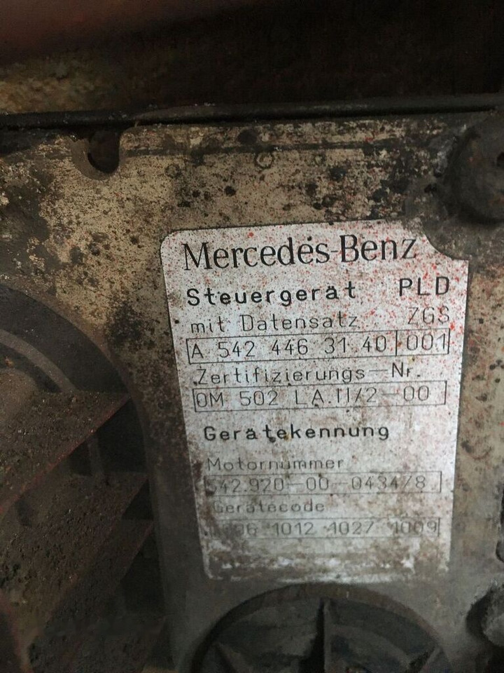 Mercedes-Benz OM502LA A542 Mercedes-Benz Actros truck - Moteur pour Camion: photos 5 Mercedes-Benz OM502LA A542 Mercedes-Benz Actros truck - Moteur pour Camion: photos 5