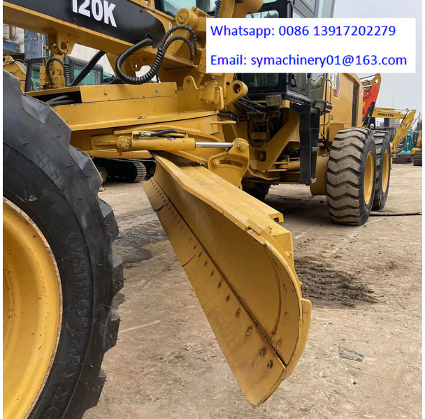Caterpillar 120K - Niveleuse: photos 4 Caterpillar 120K - Niveleuse: photos 4