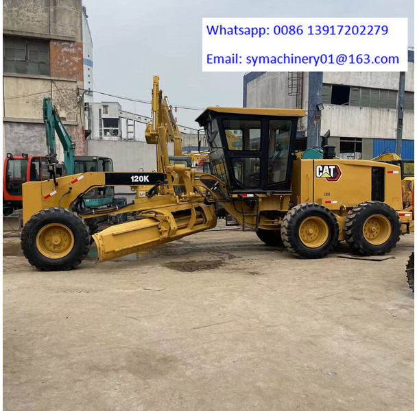 Caterpillar 120K - Niveleuse: photos 1 Caterpillar 120K - Niveleuse: photos 1