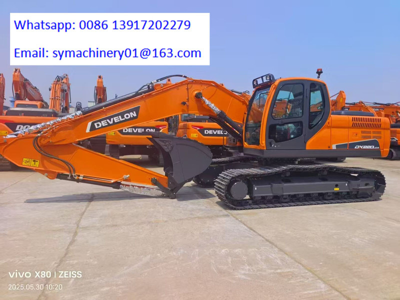 Doosan DX220 - Pelle sur chenille: photos 1 Doosan DX220 - Pelle sur chenille: photos 1