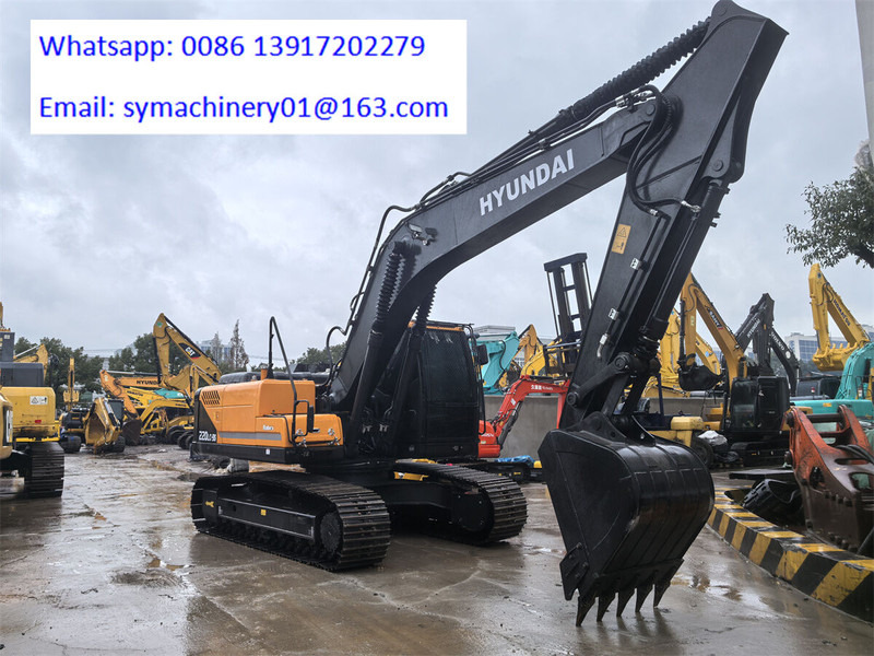 Hyundai R220LC-9S - Pelle sur chenille: photos 1 Hyundai R220LC-9S - Pelle sur chenille: photos 1