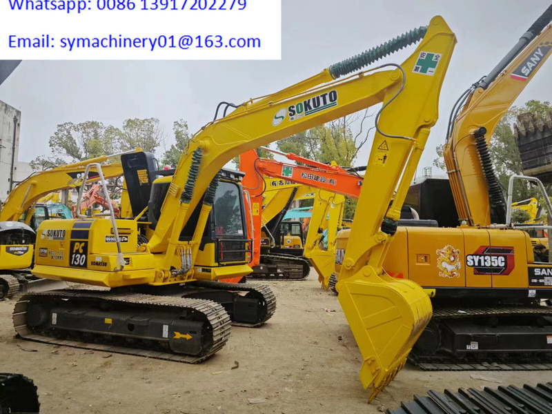 Pelle sur chenille Komatsu PC130: photos 11
