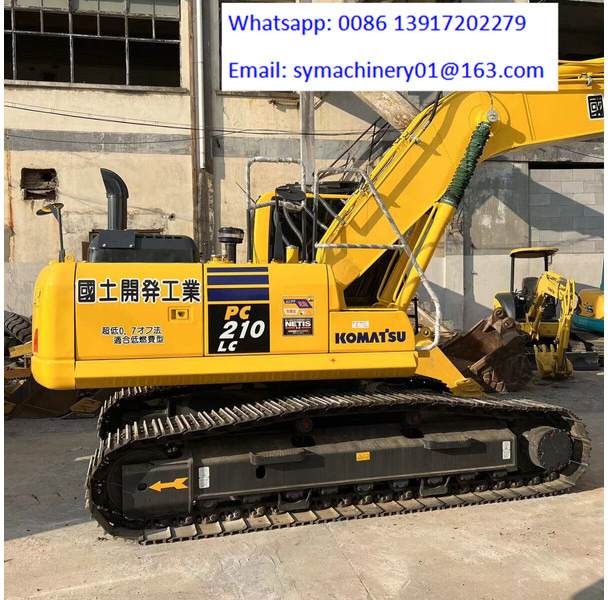 Komatsu PC210LC - Pelle sur chenille: photos 1 Komatsu PC210LC - Pelle sur chenille: photos 1
