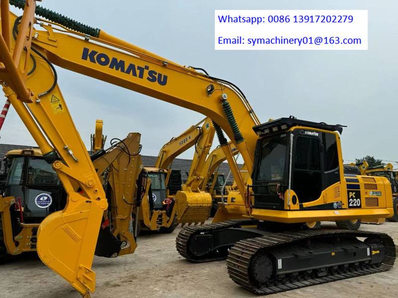 Komatsu PC220-8 PC200 PC220 PC300 PC240 PC400 - Pelle sur chenille: photos 1 Komatsu PC220-8 PC200 PC220 PC300 PC240 PC400 - Pelle sur chenille: photos 1