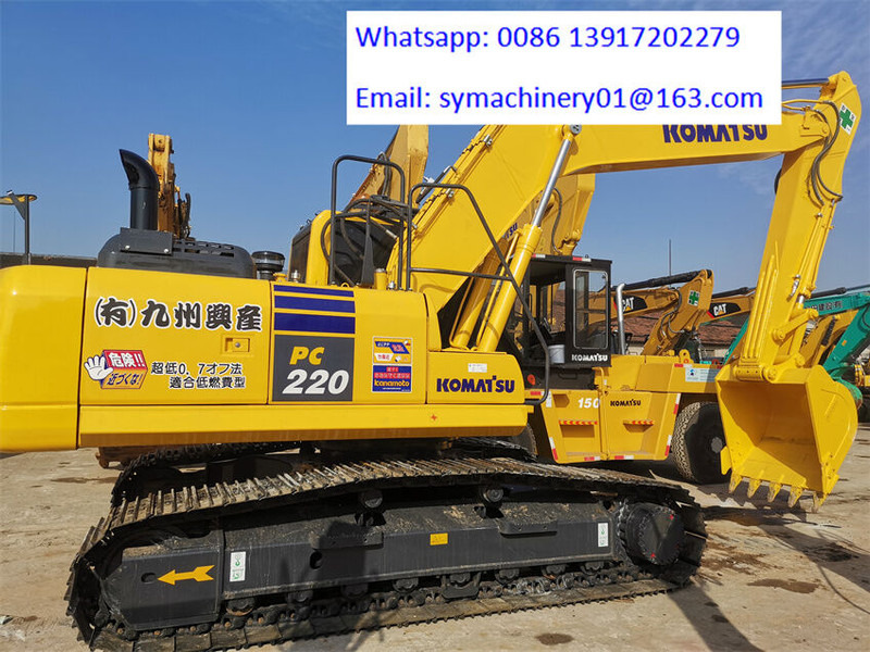 Komatsu PC220-8N1 - Pelle sur chenille: photos 1 Komatsu PC220-8N1 - Pelle sur chenille: photos 1