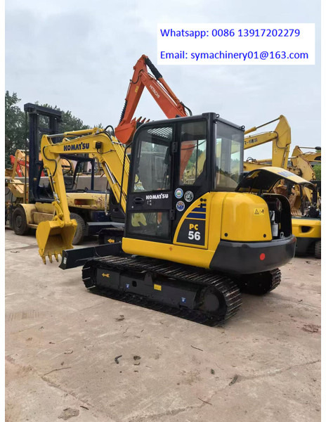 Komatsu PC56 - Mini pelle: photos 1 Komatsu PC56 - Mini pelle: photos 1
