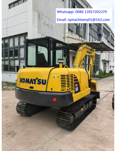 Komatsu PC56 - Mini pelle: photos 3 Komatsu PC56 - Mini pelle: photos 3