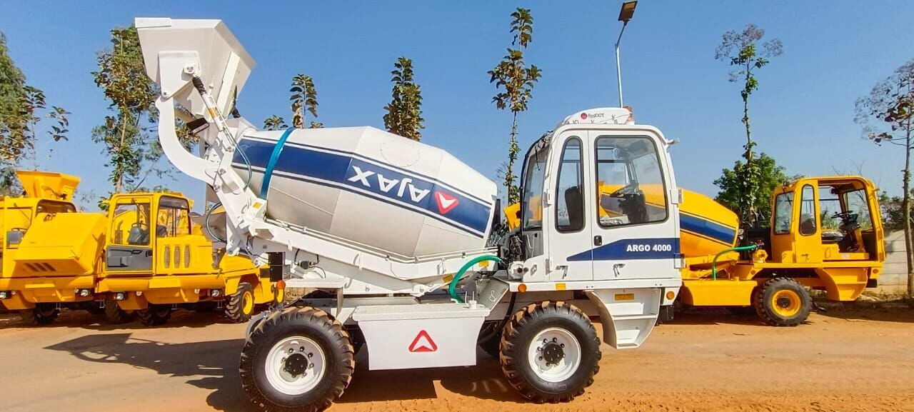 New AJAX ARGO 4000 concrete mixer truck - Camion malaxeur: photos 1 New AJAX ARGO 4000 concrete mixer truck - Camion malaxeur: photos 1