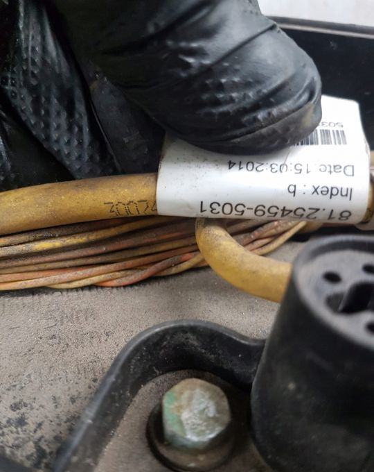 INSTALACJA SILNIKA MAN TGX TGS E6. 81.25459-5031 - Câble/ Fil pour Camion: photos 4 INSTALACJA SILNIKA MAN TGX TGS E6. 81.25459-5031 - Câble/ Fil pour Camion: photos 4