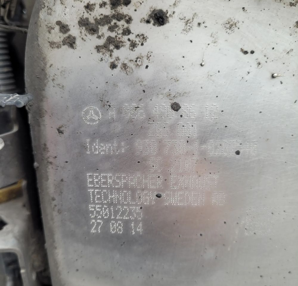 KATALIZATOR MERCEDES ACTROS MP4 A006 490 86 12 - Catalyseur pour Camion: photos 4 KATALIZATOR MERCEDES ACTROS MP4 A006 490 86 12 - Catalyseur pour Camion: photos 4