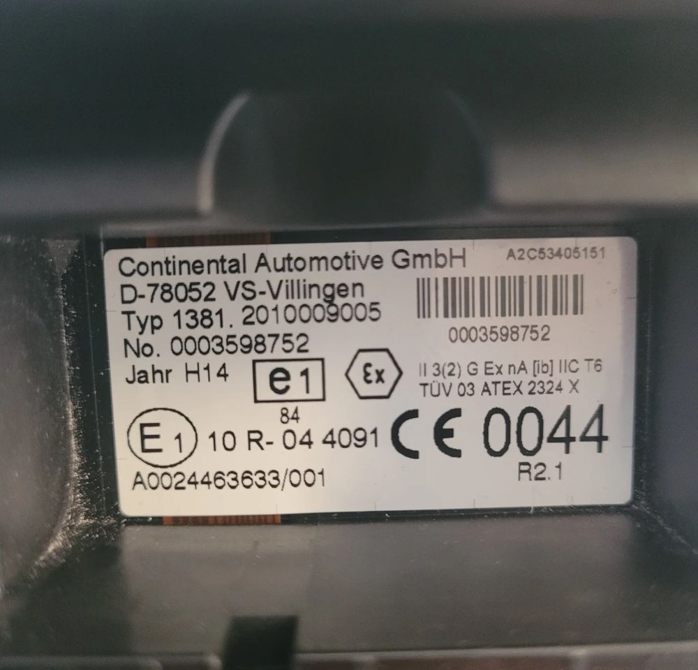 TACHOGRAF MERCEDES ACTROS A0024463633 R.2.1 - Chronotachygraphe pour Camion: photos 3 TACHOGRAF MERCEDES ACTROS A0024463633 R.2.1 - Chronotachygraphe pour Camion: photos 3
