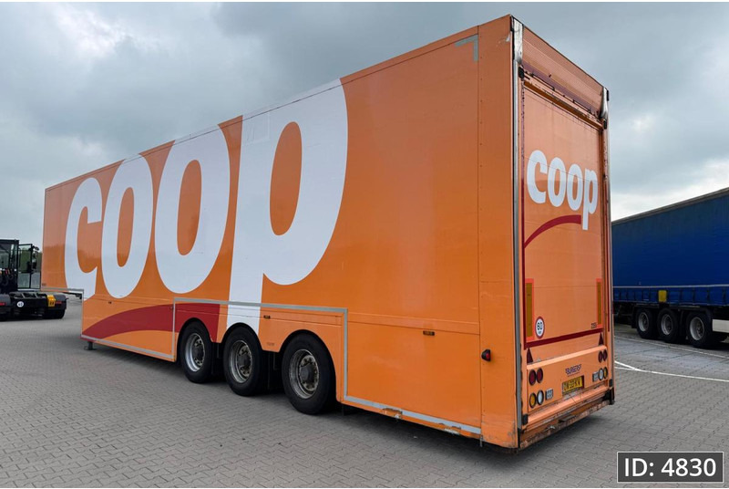 BURGERS Double-Deck / Steering axle / Tail lift / Racing - Semi-remorque fourgon: photos 2 BURGERS Double-Deck / Steering axle / Tail lift / Racing - Semi-remorque fourgon: photos 2