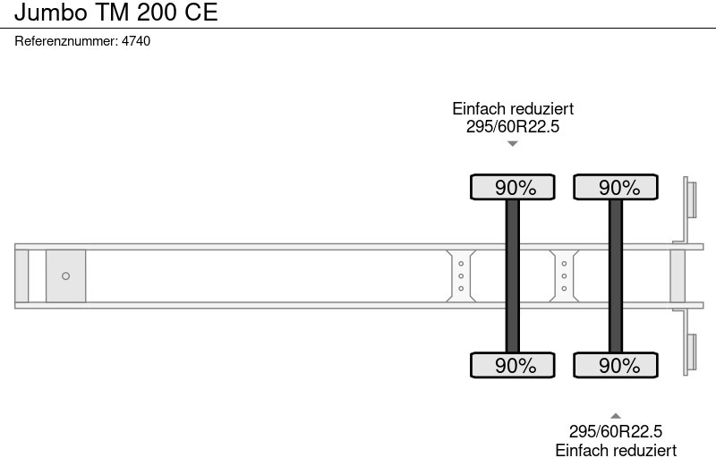 Semi-remorque fourgon Jumbo TM 200 CE: photos 9 Semi-remorque fourgon Jumbo TM 200 CE: photos 9