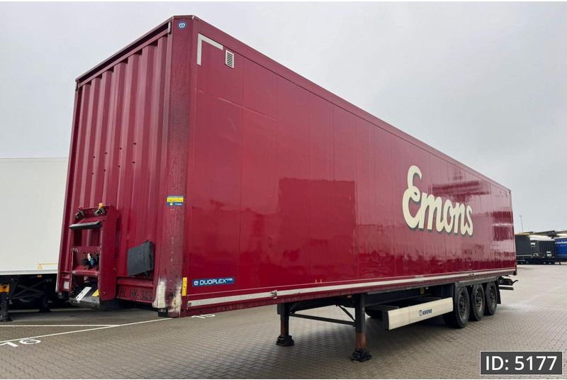 Krone SD / Disk brakes / Double stock - Semi-remorque fourgon: photos 1 Krone SD / Disk brakes / Double stock - Semi-remorque fourgon: photos 1