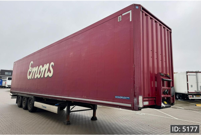 Krone SD / Disk brakes / Double stock - Semi-remorque fourgon: photos 4 Krone SD / Disk brakes / Double stock - Semi-remorque fourgon: photos 4