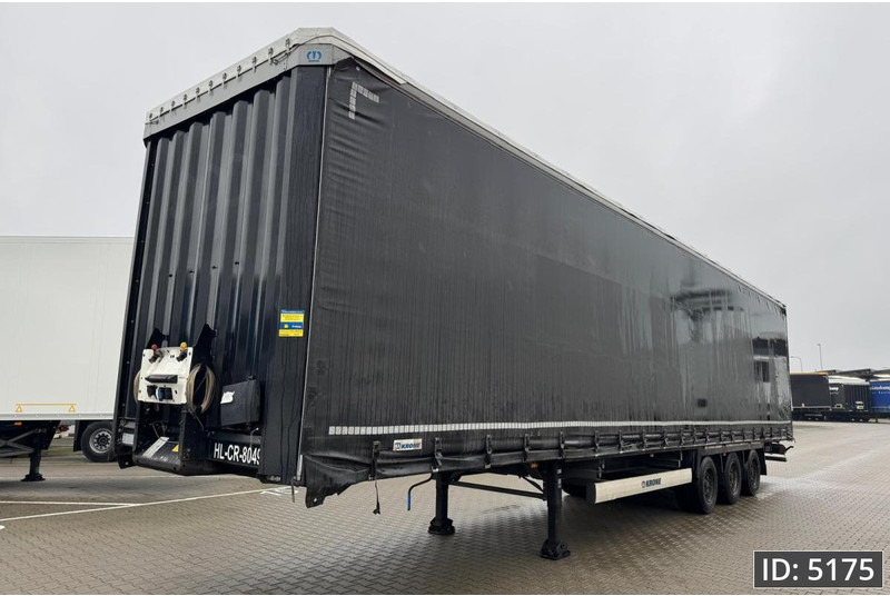 Krone SD / Mega / BPW Disk - Semi-remorque rideaux coulissants: photos 1 Krone SD / Mega / BPW Disk - Semi-remorque rideaux coulissants: photos 1