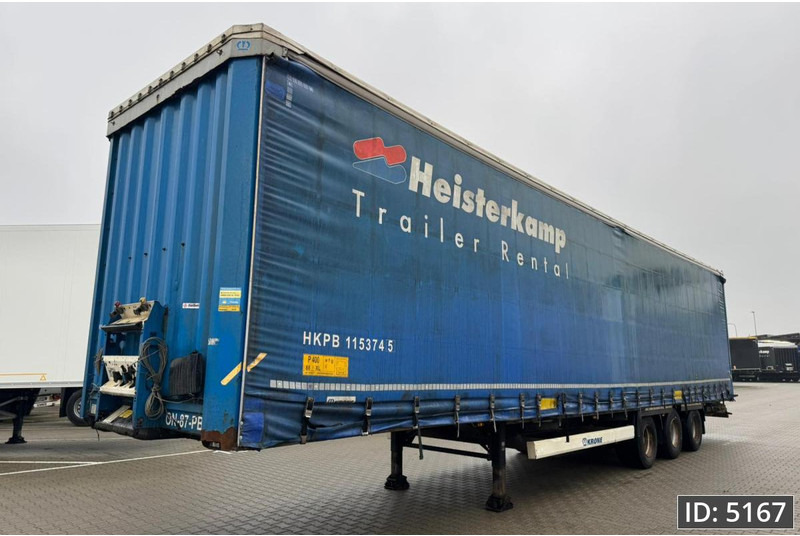 Krone SD / Mega / BPW Drum - Semi-remorque rideaux coulissants: photos 1 Krone SD / Mega / BPW Drum - Semi-remorque rideaux coulissants: photos 1