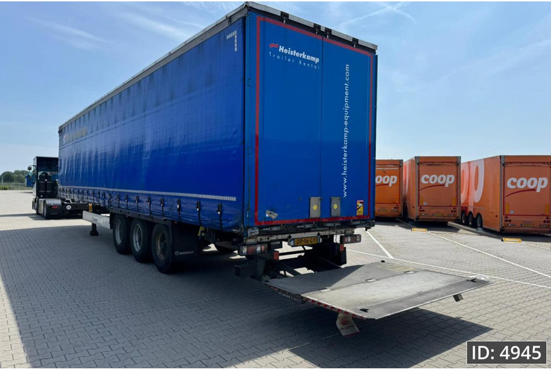 Krone SD / Sideboards / Drum brakes / DHOLLANDIA 2000KG - Semi-remorque rideaux coulissants: photos 3 Krone SD / Sideboards / Drum brakes / DHOLLANDIA 2000KG - Semi-remorque rideaux coulissants: photos 3