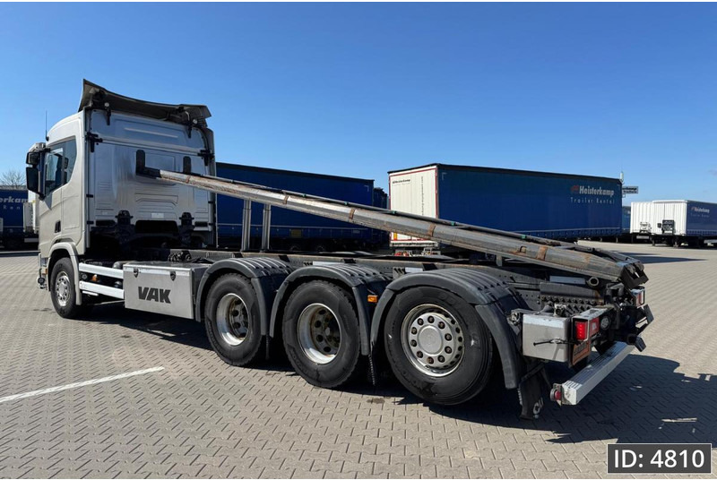 Scania R540 Topline, Euro 6, / 8x4 / BDF / Tipper / Steering axle, Intarder - Camion porte-conteneur/ Caisse mobile: photos 2 Scania R540 Topline, Euro 6, / 8x4 / BDF / Tipper / Steering axle, Intarder - Camion porte-conteneur/ Caisse mobile: photos 2