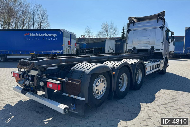 Scania R540 Topline, Euro 6, / 8x4 / BDF / Tipper / Steering axle, Intarder - Camion porte-conteneur/ Caisse mobile: photos 3 Scania R540 Topline, Euro 6, / 8x4 / BDF / Tipper / Steering axle, Intarder - Camion porte-conteneur/ Caisse mobile: photos 3