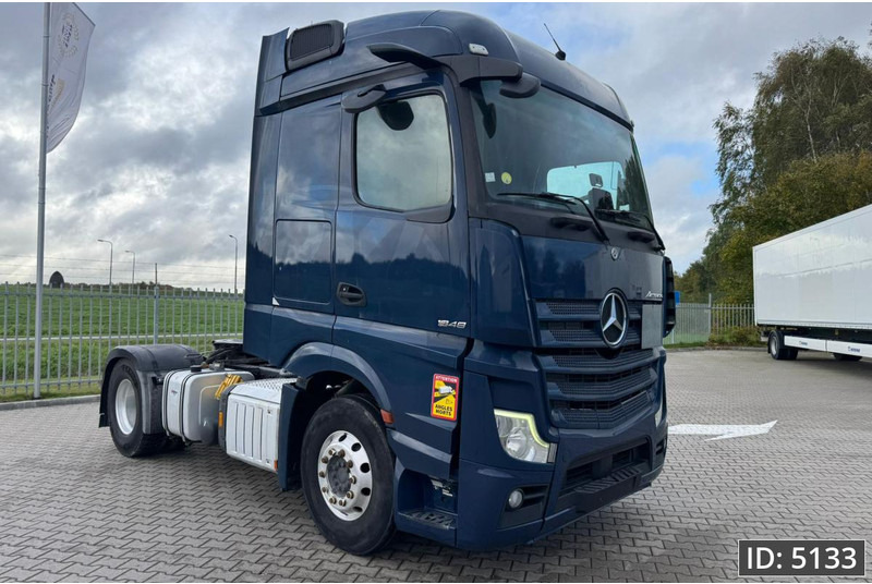 Mercedes-Benz Actros 1848 BigSpace, Euro 6, / Retarder / Standklima / Hydraulics / MP5, Intarder - Tracteur routier: photos 4 Mercedes-Benz Actros 1848 BigSpace, Euro 6, / Retarder / Standklima / Hydraulics / MP5, Intarder - Tracteur routier: photos 4