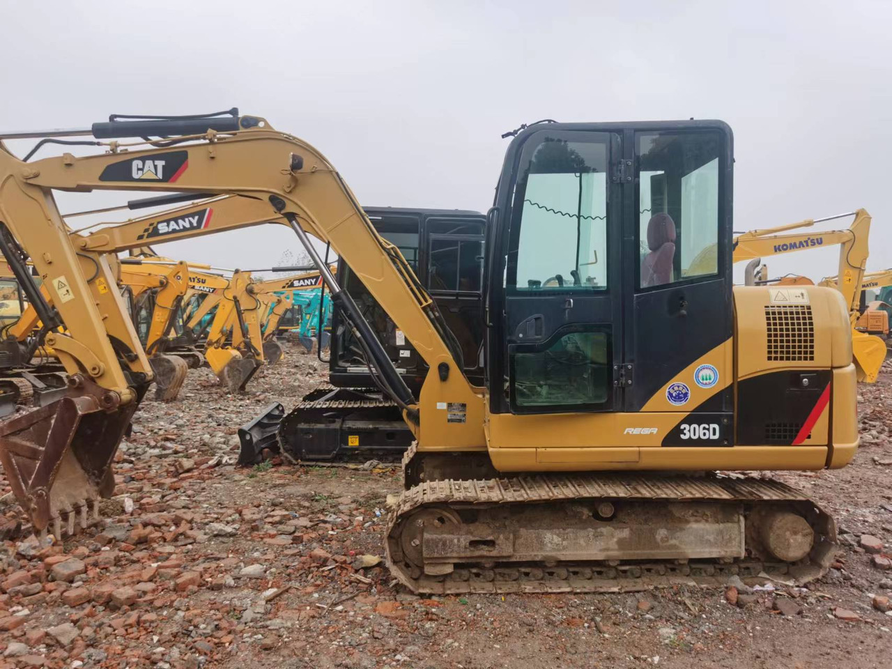 CATERPILLAR 306D - Pelle sur chenille: photos 1 CATERPILLAR 306D - Pelle sur chenille: photos 1