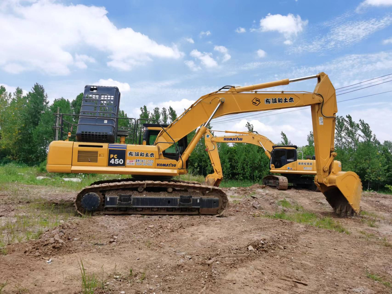 KOMATSU PC450-7 - Pelle sur chenille: photos 2 KOMATSU PC450-7 - Pelle sur chenille: photos 2