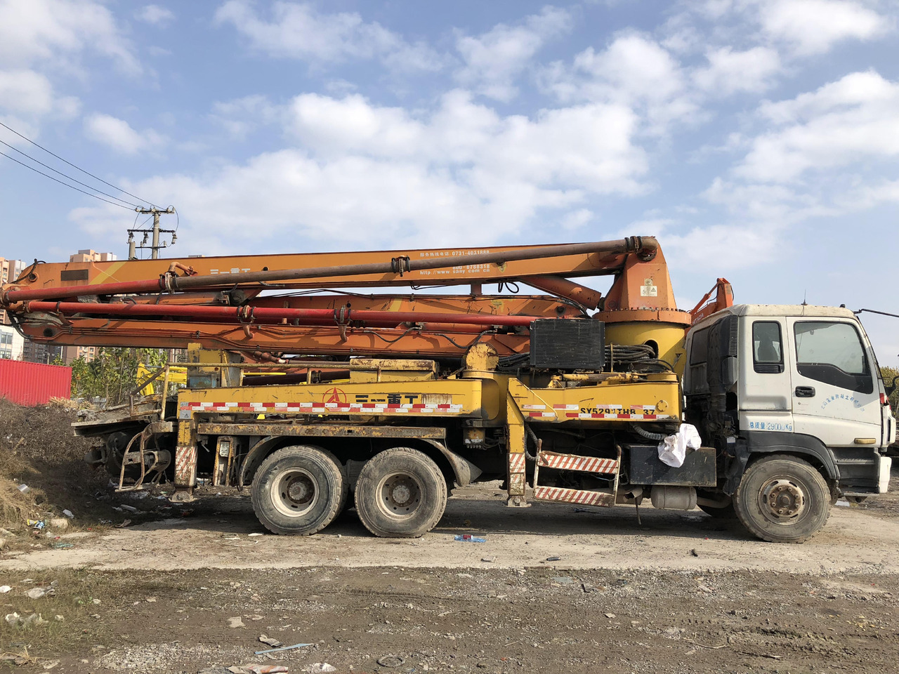 SANY SY5291 37M CLICK HERE FOR DISCOUNT - Camion pompe: photos 3 SANY SY5291 37M CLICK HERE FOR DISCOUNT - Camion pompe: photos 3
