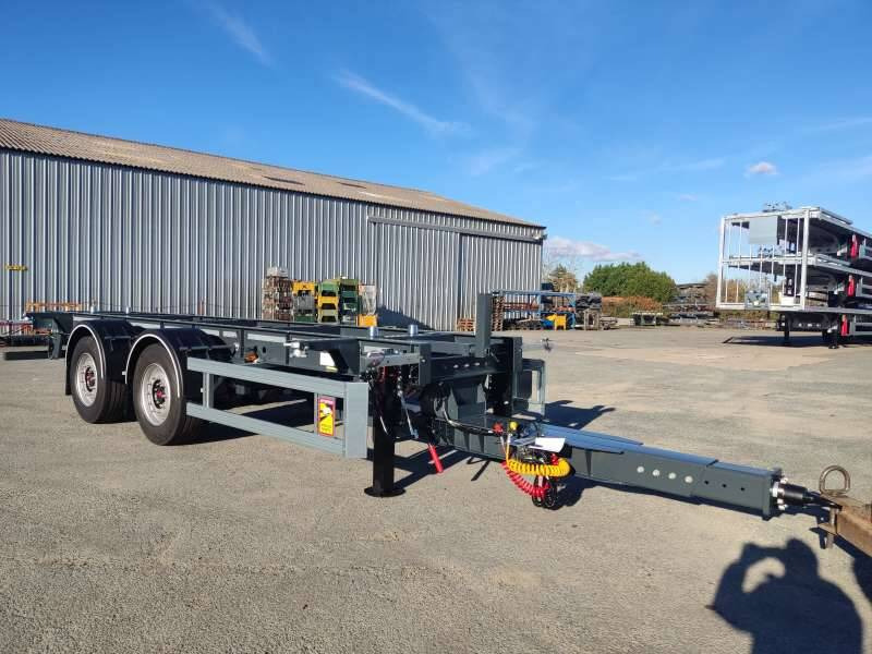 Remorque 2 Essieux 19T PORTE CAISSE MOBILE - Remorque porte-conteneur/ Caisse mobile: photos 1 Remorque 2 Essieux 19T PORTE CAISSE MOBILE - Remorque porte-conteneur/ Caisse mobile: photos 1