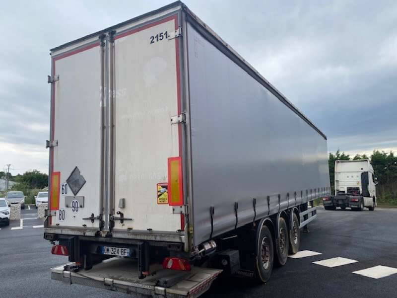 Semi-remorque 3 Essieux 38 TONNES HAYON 2 PORTES AR POLYMAX - Semi-remorque rideaux coulissants: photos 2 Semi-remorque 3 Essieux 38 TONNES HAYON 2 PORTES AR POLYMAX - Semi-remorque rideaux coulissants: photos 2