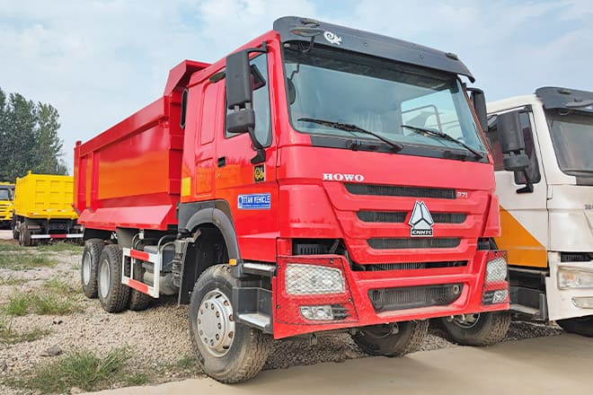 SINOTRUK Howo 371 10 Wheeler Used Dump Trucks for Sale in Congo - Camion benne: photos 1 SINOTRUK Howo 371 10 Wheeler Used Dump Trucks for Sale in Congo - Camion benne: photos 1