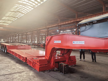TITAN 4 Axle 100 Ton Lowboy Trailer for Sale in Zambia - Semi-remorque: photos 2 TITAN 4 Axle 100 Ton Lowboy Trailer for Sale in Zambia - Semi-remorque: photos 2