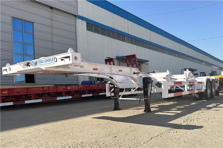 TITAN 2 Axle 40ft Container Transport Trailer for Sale In Nigeria - Semi-remorque châssis: photos 2 TITAN 2 Axle 40ft Container Transport Trailer for Sale In Nigeria - Semi-remorque châssis: photos 2