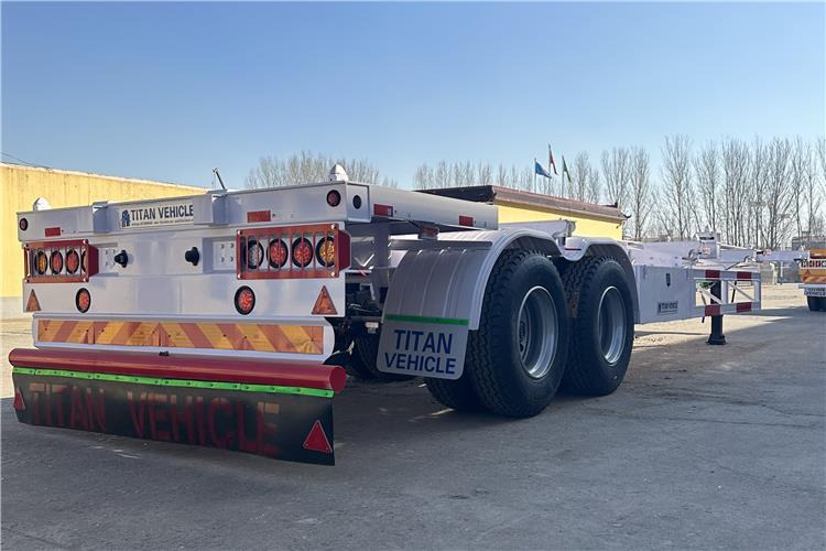 TITAN 2 Axle 40ft Container Transport Trailer for Sale In Nigeria - Semi-remorque châssis: photos 5 TITAN 2 Axle 40ft Container Transport Trailer for Sale In Nigeria - Semi-remorque châssis: photos 5