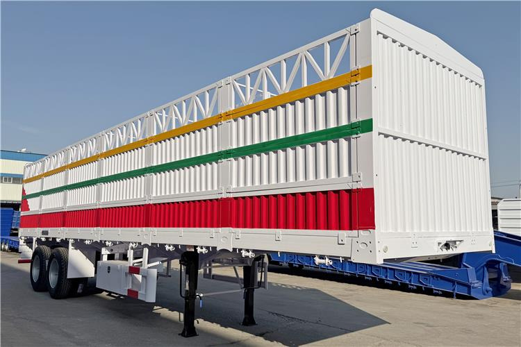 TITAN 2 Axle Fence Cargo Trailer with Bogie Suspension for Sale In Zimbabwe - Semi-remorque bétaillère: photos 1 TITAN 2 Axle Fence Cargo Trailer with Bogie Suspension for Sale In Zimbabwe - Semi-remorque bétaillère: photos 1