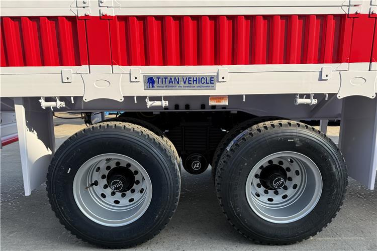 TITAN 2 Axle Fence Cargo Trailer with Bogie Suspension for Sale In Zimbabwe - Semi-remorque bétaillère: photos 3 TITAN 2 Axle Fence Cargo Trailer with Bogie Suspension for Sale In Zimbabwe - Semi-remorque bétaillère: photos 3