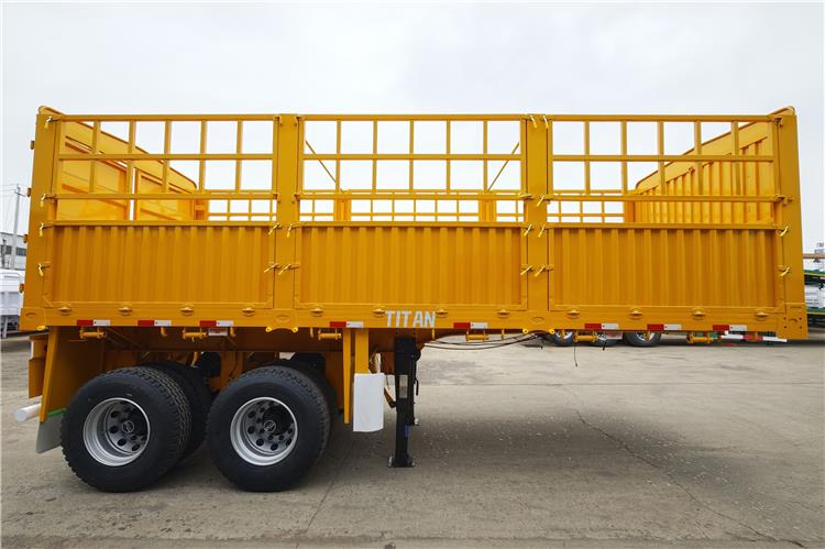 TITAN 2 Axle Fence Semi Trailer for Sale In Senegal - Semi-remorque bétaillère: photos 2 TITAN 2 Axle Fence Semi Trailer for Sale In Senegal - Semi-remorque bétaillère: photos 2