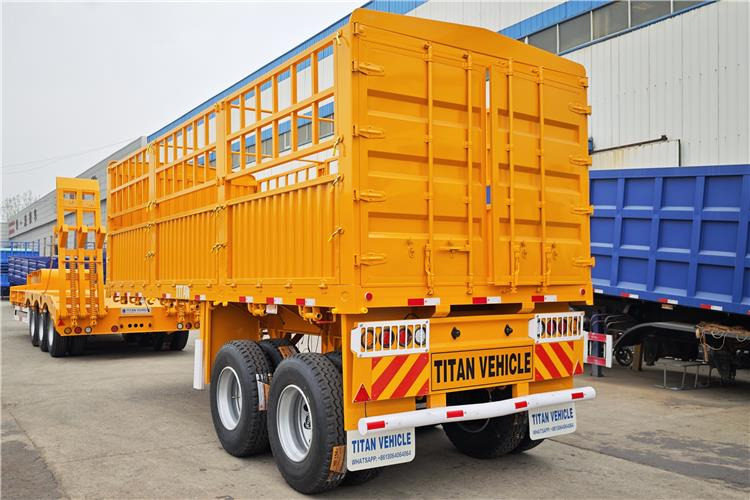 TITAN 2 Axle Fence Semi Trailer for Sale In Senegal - Semi-remorque bétaillère: photos 4 TITAN 2 Axle Fence Semi Trailer for Sale In Senegal - Semi-remorque bétaillère: photos 4