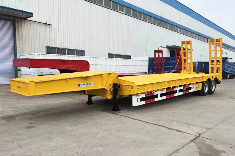 TITAN 2 Axle Low Bed Trailer for Sale in Guyana - Semi-remorque surbaissé: photos 1 TITAN 2 Axle Low Bed Trailer for Sale in Guyana - Semi-remorque surbaissé: photos 1