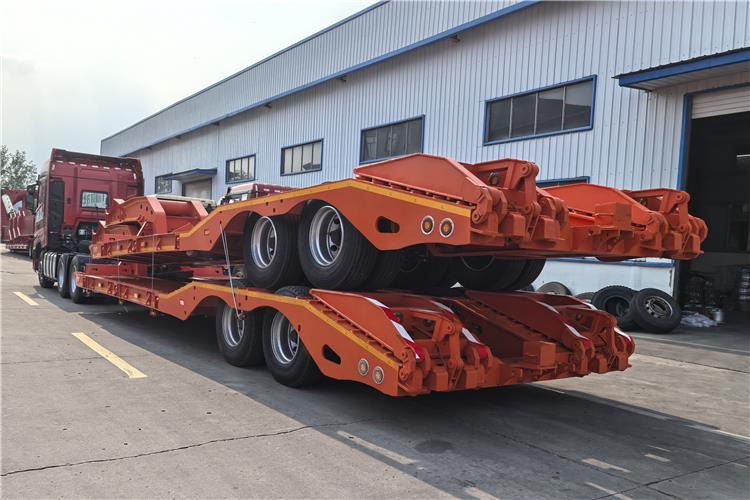 TITAN 2 Axle Low Low Bed Trailer for Sale In Angola - Semi-remorque surbaissé: photos 3 TITAN 2 Axle Low Low Bed Trailer for Sale In Angola - Semi-remorque surbaissé: photos 3